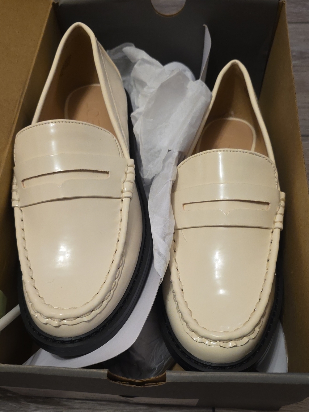 New In Box Loft Penny Loafers